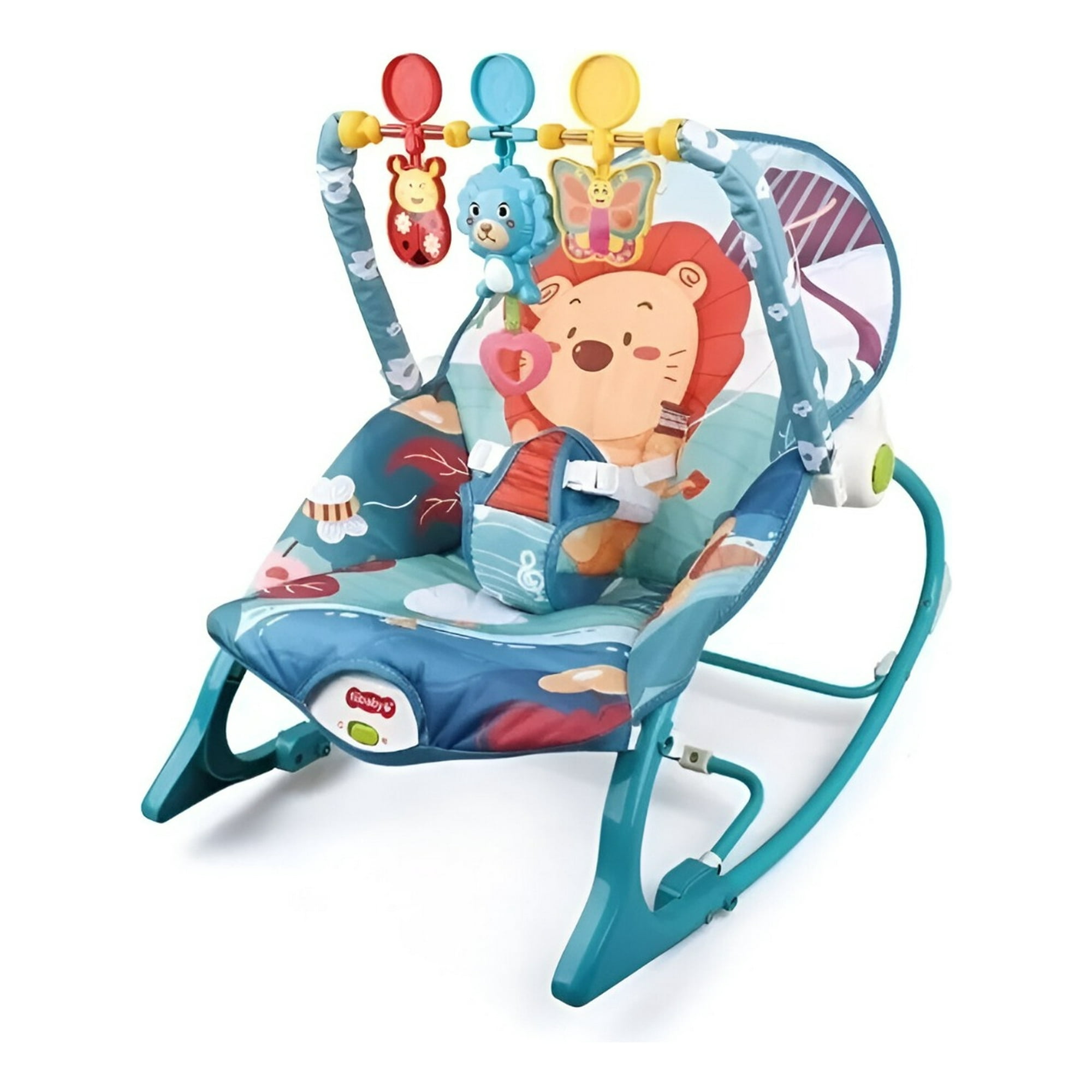 Genérico - Silla Ajustable Vibración Tranquilizadora Música Bebé Jhn