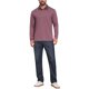 thumbnail image 2 of INSPIRE CHIC Camisetas de Polo de Golf de Manga Larga con Bolsillo y Botones de Contraste para Hombre M Burdeos, 2 of 5