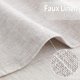 thumbnail image 3 of homing Faux Cotton Linen Placemats Set of 6, Cloth Dining Table, 3 of 3