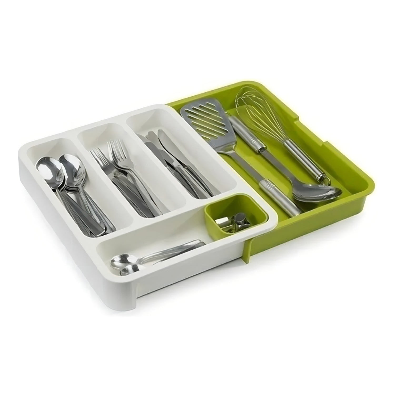 Genérico - Organizador De Cubiertos Extensible Ajustable Para Cocina