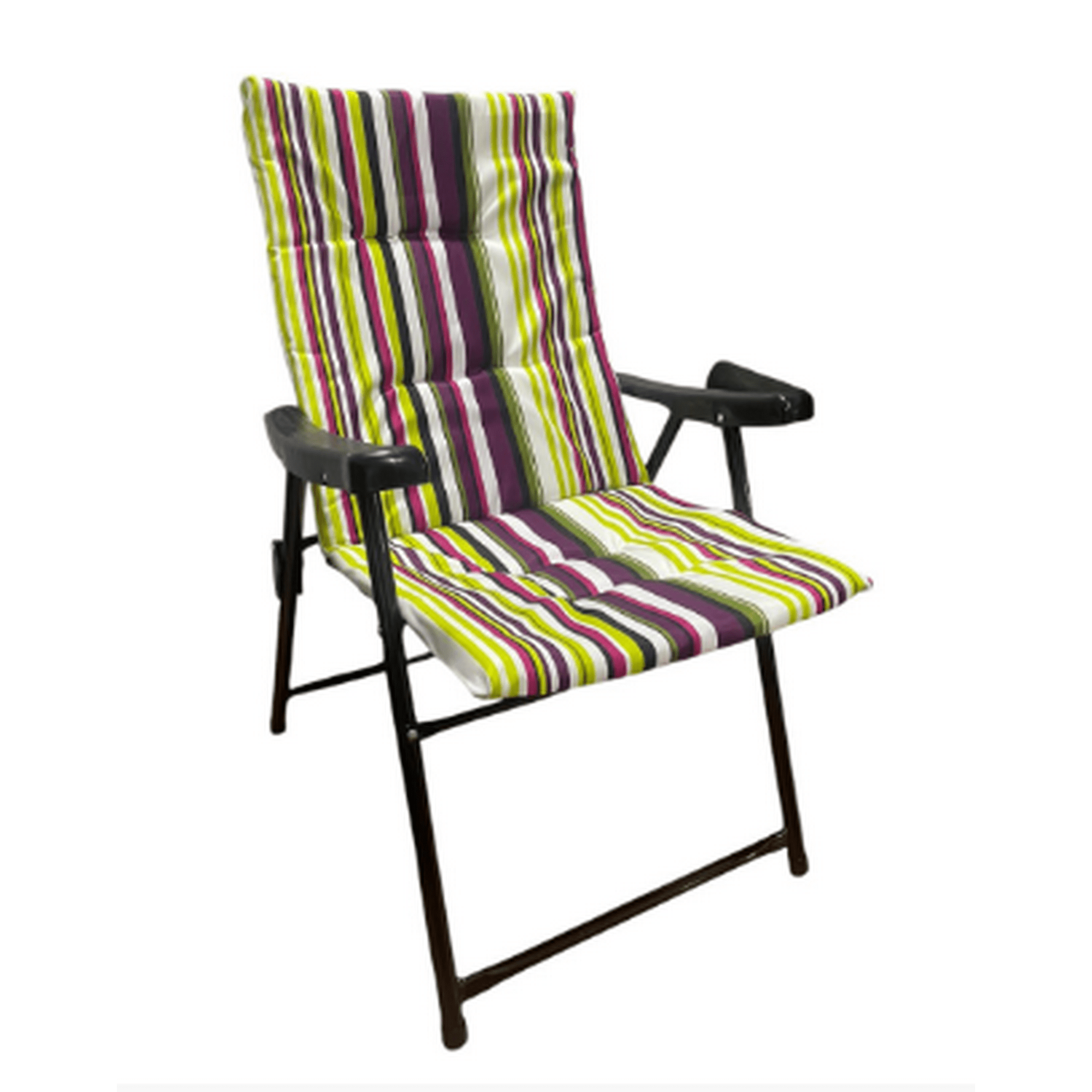 Mundo Shopping - Silla Reposera Acolchadas Jardín Playa Camping Plegable