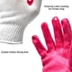 thumbnail image 4 of Guantes protectores CBC Crown de látex rojo revestidos con palma, 4 of 9