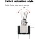 thumbnail image 3 of Interruptor de palanca Linkstyle 12 V LED impermeable de 3 pines SPST 20A, 3 of 9