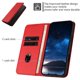 thumbnail image 4 of Funda Cartera Magnética para Motorola MOTO G22 4G Protección Antichoque con Ranuras Rojo, 4 of 6