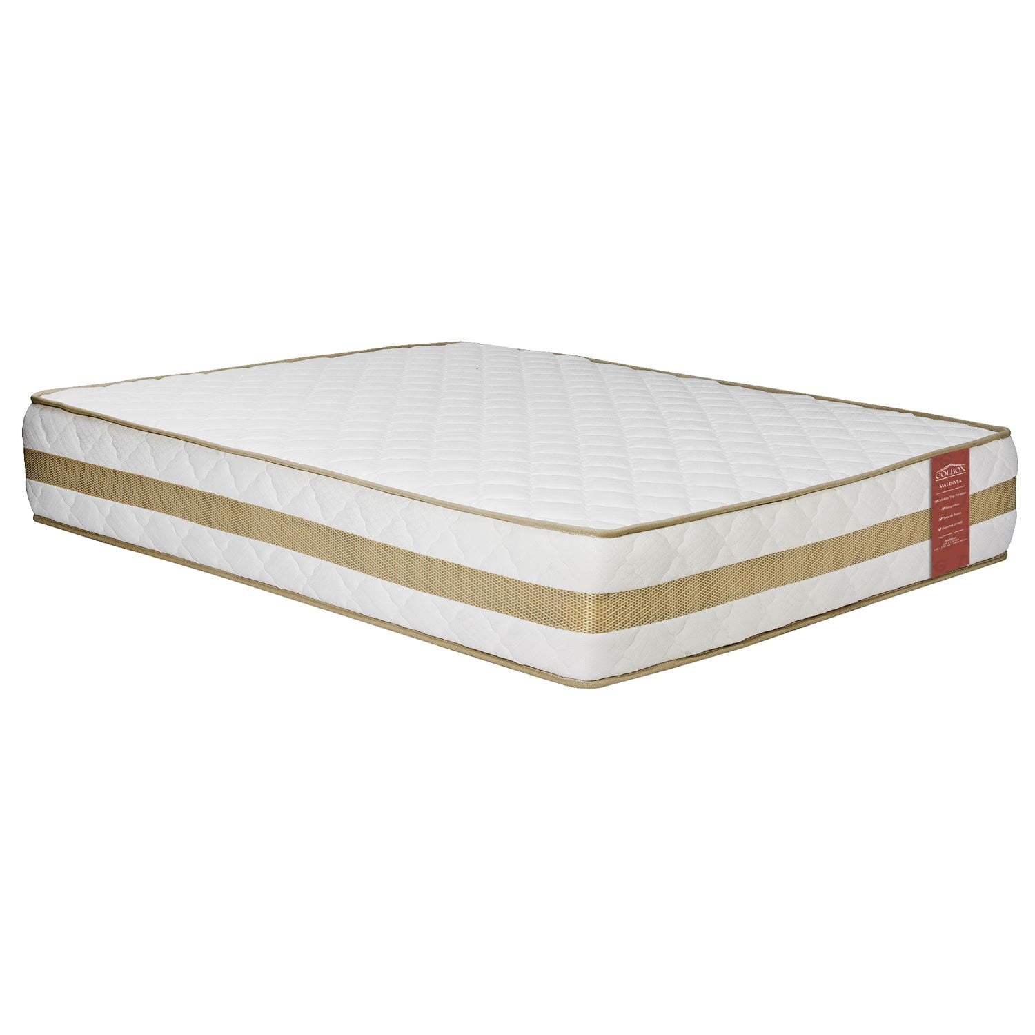 Colbox - Colchón Valdivia C3 2 Plazas 150x190x30 Cm