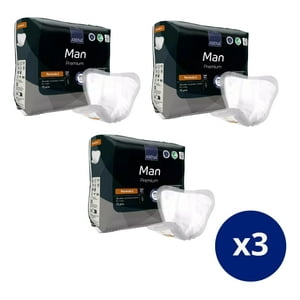 Apósito Incintinencia Masculino Abena Man Formula 2 - Pack X 3 Unidades