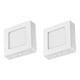 thumbnail image 1 of Pack 2 Foco Led Plafon Cuandrado 6w Panel Sobrepuesto, 1 of 3