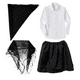thumbnail image 1 of Traje Tipico Chilote Fiestas Patrias Blusa Y Accesorios, 1 of 4