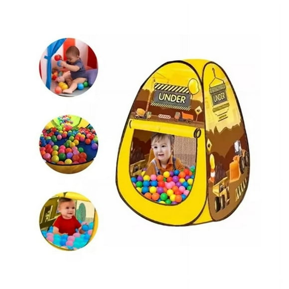 Carpa Infantil Piscina 100 Pelota Ingeniero Juego Niños