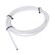 thumbnail image 5 of Tubo de freno de bicicleta Línea Tubería Tubo Tubo Cubierta de alambre Protector Protector 5 mm Blanco, 5 of 5