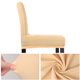thumbnail image 4 of Funda de Taburete de Bar de Spandex Elástico PiccoCasa para Silla de Respaldo Corto Champán 4, 4 of 7