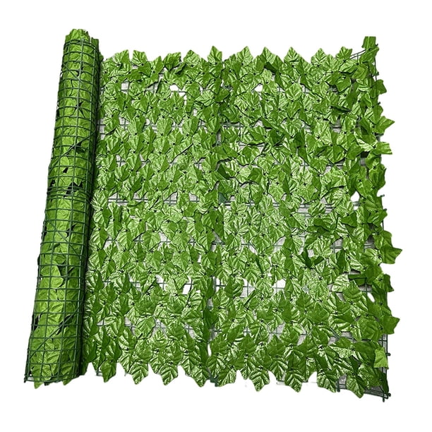 Valla De Privacidad De Hojas Artificiales, Pantalla De Pared, Decoración De Hojas De Vid Sintéticas Para Patio, Verde Claro, 0,5x3m