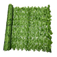 Magideal - Valla De Privacidad De Hojas Artificiales, Pantalla De Pared, Fondo De Vegetación Artificial, Valla De Seto Artificial, Decoración De Hojas Artificial Verde Claro 05X1M