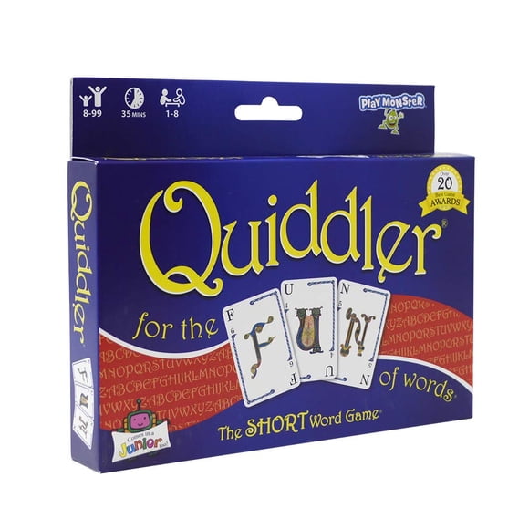 Juego de cartas SET Enterprises Quiddler para noches de juegos familiares