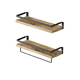 thumbnail image 1 of Repisas Flotantes Madera Modernas Kit X2, 1 of 3