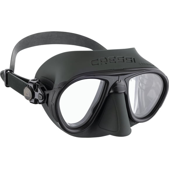 Mascarilla Cressi Calibro verde/verde con sistema Fog-Stop