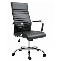 Spacehome - Silla De Escritorio Gerencial Alcolchada Confort Black