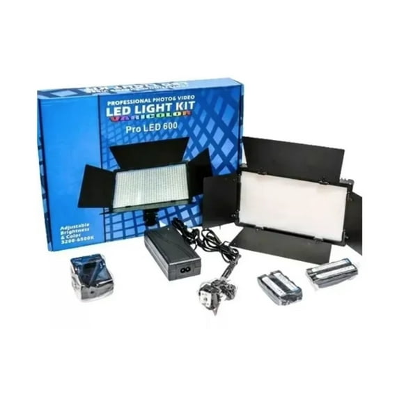 Kit Luz Led Para Fotografia/video Pro Led 800 + Tripode