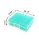 thumbnail image 3 of Caja de almacenamiento Naivees 10x15 cm, 16 compartimentos, verde, 3 of 7