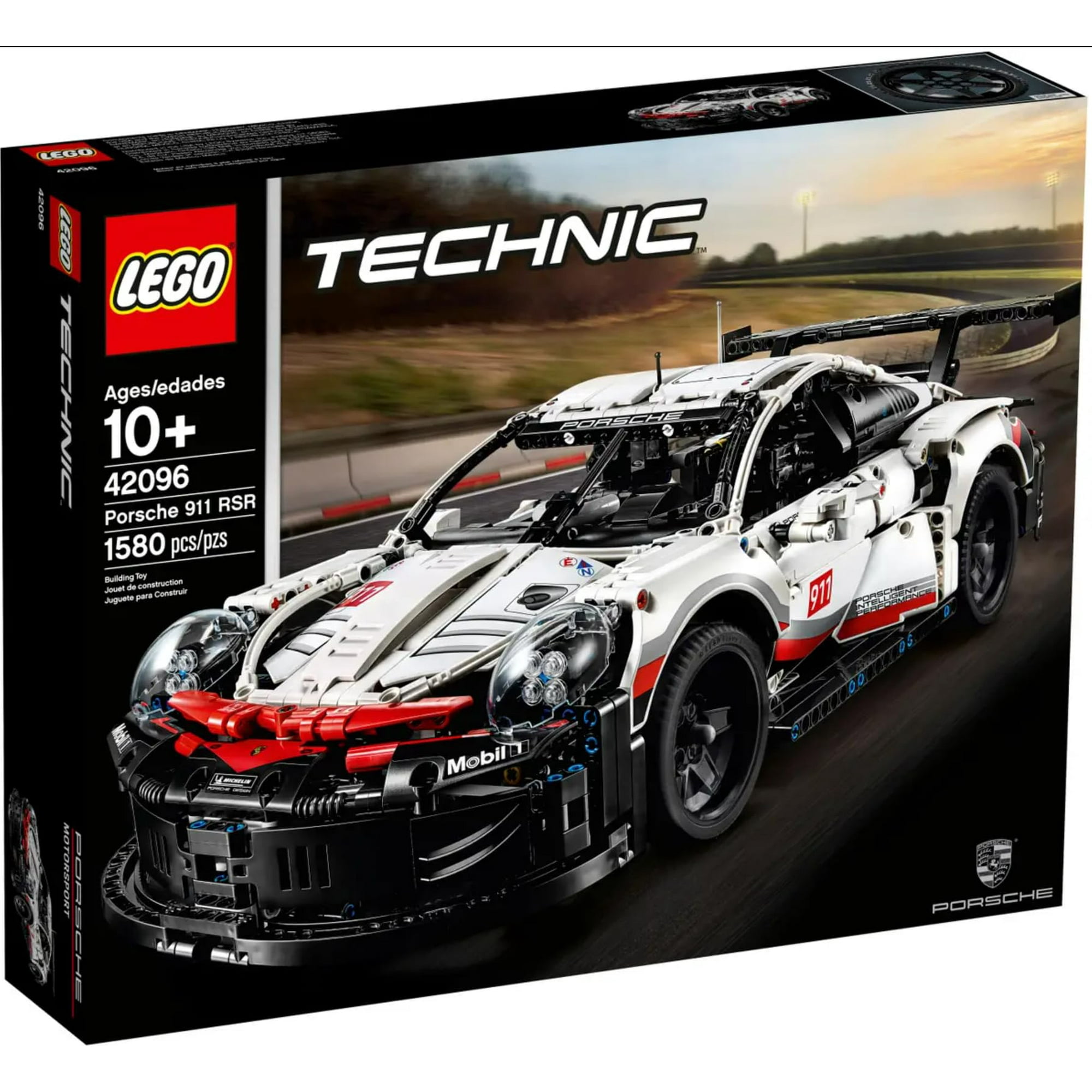 Juguete De Construcción Lego Technic Porsche 911 Rsr 42096 1580 Piezas