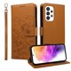 thumbnail image 2 of Funda Cartera para Samsung Galaxy A73 5G Perro Cachorro Grabado con Tarjetas Soporte Correa Marrón, 2 of 6