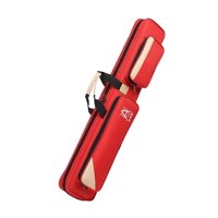 Magideal - Fundas Para Tacos De Billar Suaves 3X4, Fundas Para Tacos De Billar Inglés 1/2, Bolsa Protectora Con Mango Portátil, Bolsa Para Tacos Suaves, Bolsa De Rojo