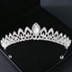 thumbnail image 1 of Gorgeous Silvery Crystal Bridal Tiara & Crown Headband - Perfect for Weddings, Parties & Proms!, 1 of 5