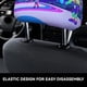 thumbnail image 4 of Cosmonious High Funda Protectora Universal para Reposacabezas de Coche, Funda Elástica para Reposacabezas de Asiento de Auto, Funda de Tela Antipolvo, Accesorios de Interior 2 Piezas, 4 of 6