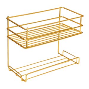 Bothyi - Organizador De Ducha Multifunción Estante Organizador De Ducha De Encimera Taladro Libre