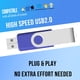 thumbnail image 3 of Unidad flash USB JBOS de 4 GB USB 2.0, paquete de 10 unidades, 3 of 6
