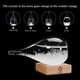 thumbnail image 2 of Botella decorativa predictor del clima Storm Glass GM GMISS, 2 of 6