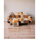 thumbnail image 2 of Funda Cubre Sofa Elasticado 1 cuerpo TF08 Naranja, 2 of 3