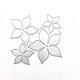 thumbnail image 5 of Troqueles metálicos Kashoer con diseño 3D de rosa, flor y hojas, 5 of 5