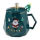 thumbnail image 5 of Taza De Café Navideña, Taza Para Beber, Tazas De Agua Reutilizables Para La Cocina Del Restaurante, Verde, 5 of 5