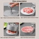 thumbnail image 4 of Prensa para hamburguesas, ajustable, antiadherente, molde para hamburguesas de 1/4 lb a 3/4 lb. Incluye 2 trituradoras de carne Bear Claw., 4 of 7