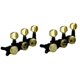 thumbnail image 1 of Afinadores de guitarra Guyker 1:18 Lock String dorado+negro x6, 1 of 2