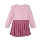thumbnail image 2 of Vestido Bebé Niña Manga Larga Tejido con Faldón Rosado, 2 of 3