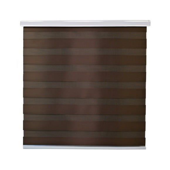 Cortina Roller Duo Zebra Día Y Noche Cenefa Pvc 220x200 Guiza
