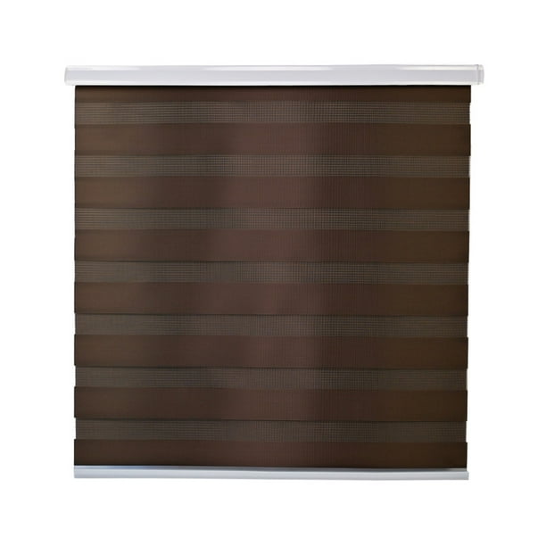 Cortina Roller Duo Zebra Día Y Noche Cenefa Pvc 220x200 Guiza