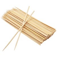 Genérica - Palos De Brochetas De Madera 15Cm 100 Unds Pincho Palillos Marrón