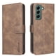 thumbnail image 1 of Funda Billetera para Samsung Galaxy S25 Protección RFID y Soporte Ajustable Marrón, 1 of 6