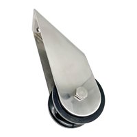 Magideal - Rodillo De Anclaje Para Barco, Hardware Marino, Dispositivo De Elevación De Ancla, Soporte De Anclaje De Rodillo De Proa De Alta Resistencia Para Yate