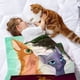 thumbnail image 2 of Guerreros Gatos anti-pilling, suave, ligera, esponjosa y acogedora de lujo para hogar y cocina – Perfecta para niños y adultos,50X70cm, 2 of 6