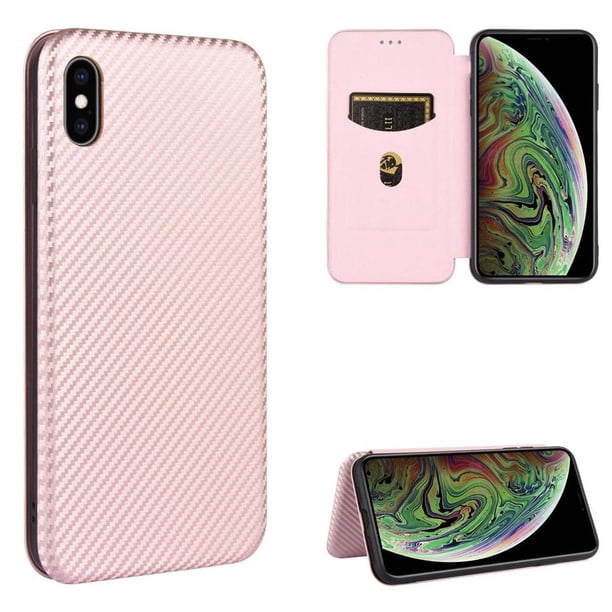Funda Flip Para Iphone Xs Max - Funda Magnética De Negocios, Funda Protectora Delgada