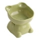 thumbnail image 1 of Cuenco Elevado Para Gatos, Cuenco Para Beber, Comedero Para Mascotas, Cuenco Elevado Para Comida Para Gatos, Verde, 1 of 5