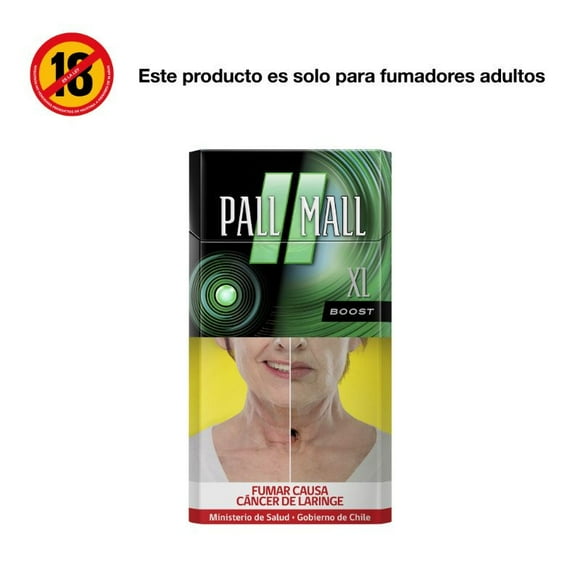 Cigarillos Pall Mall Boost XL, 1 Cajetilla 20 Un