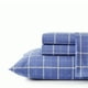 thumbnail image 1 of Juego de sábanas Nautica Home 4 piezas microfibra king diseño a cuadros azul, 1 of 7