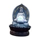 thumbnail image 3 of Fuente De Agua De Mesa De Buda Para La Oficina En El Hogar Decorativa Con LED Azul, 3 of 5