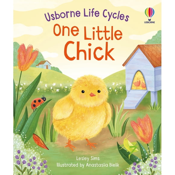 Usborne Un pollito: un libro interactivo sobre el ciclo de vida de un pollito