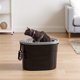 thumbnail image 2 of Caja de arena para gatos IRIS USA, grande, simple, redonda, con entrada superior negra y G, 2 of 7